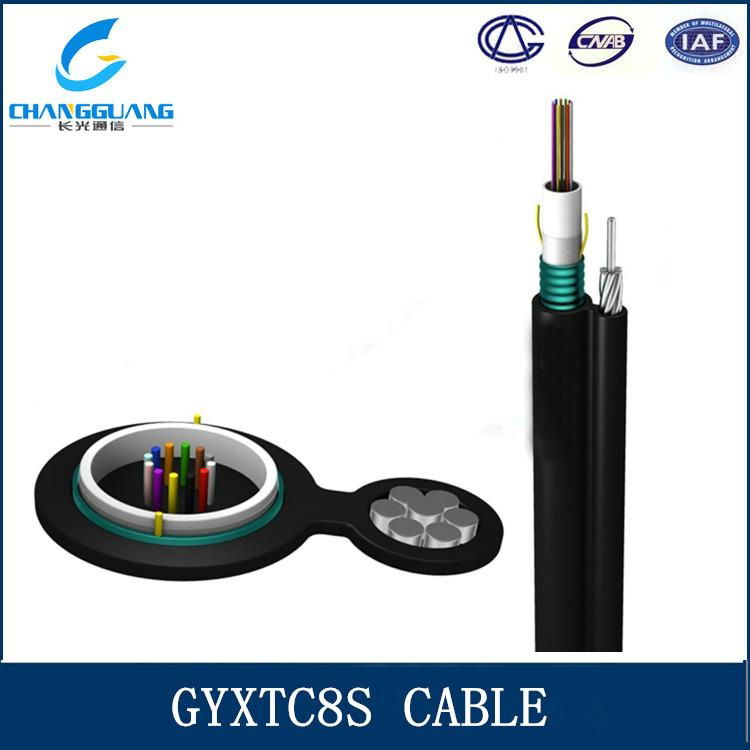 GYXTC8S unitube figure 8 aerial optic cable