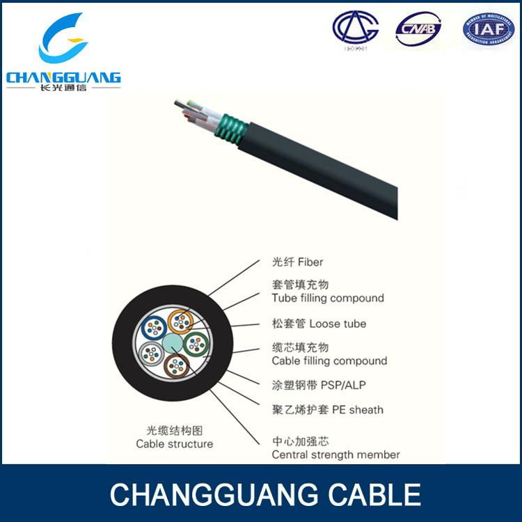GYTA/S Stranded armored fiber optic cable