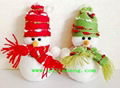 10CM stuffed snowman