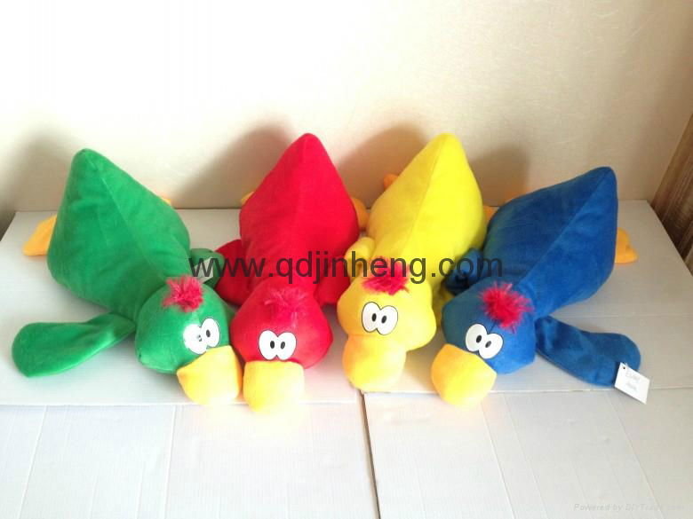 plush duck lying 40cm