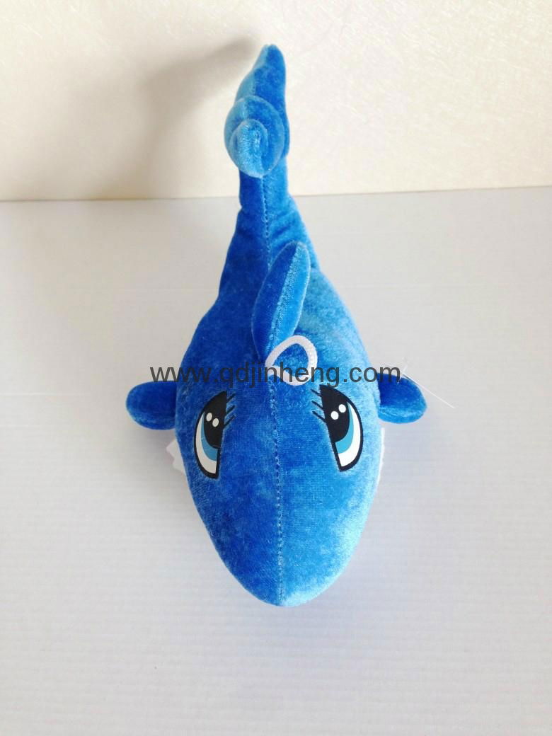 35cm dolphin stuffed with polyester fiber 3