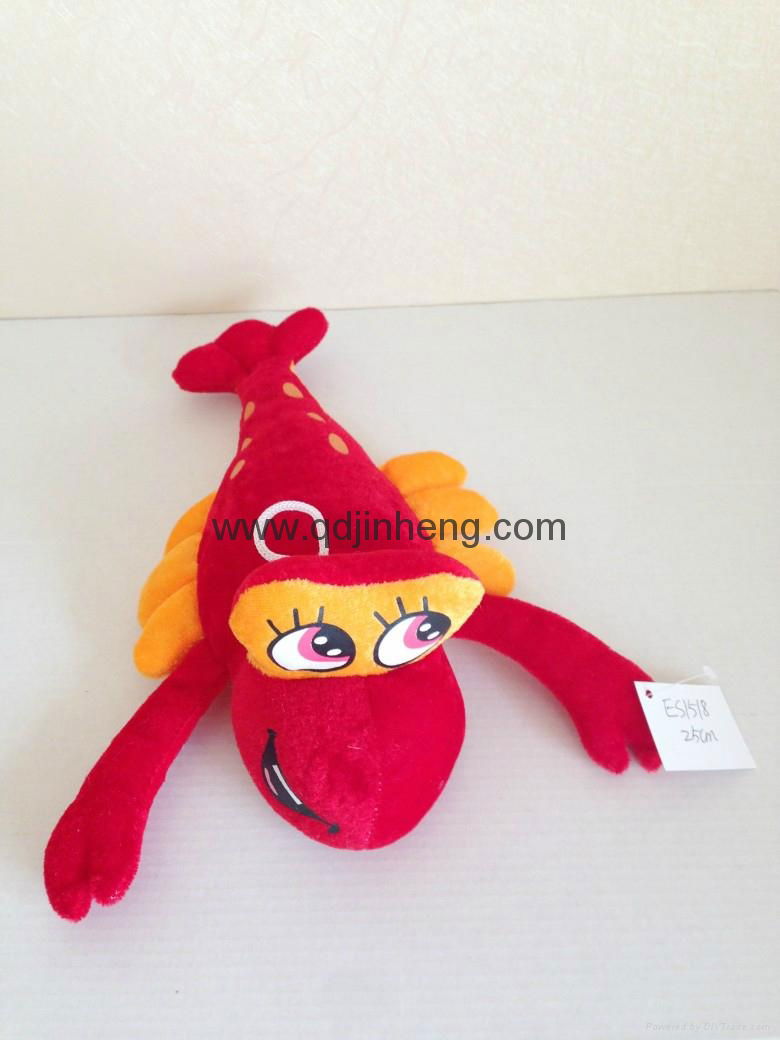 20cm stuffed fish in five color 2