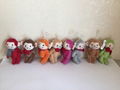 11cm stuffed monkey hanging 1