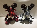 Plaid reindeer Pendant 1