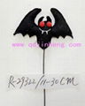 11cm bat plush with stick as decorations