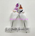 10cm Santa head plush with Halloween designs and paper sticking for decorations  1