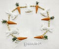 160cm carrot and rabbit plush string