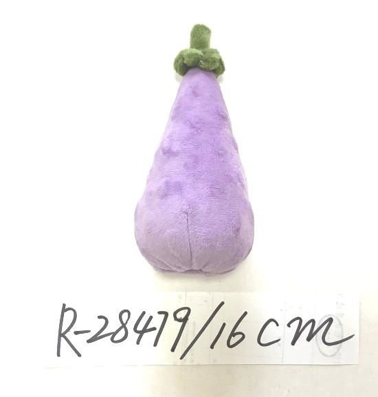 16cm plush lovely eggplant purple for baby for children use