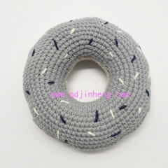 12X12CM crochet handicraft pet toy pure handmade