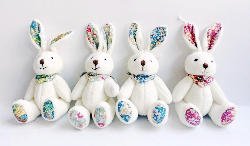 15cm sitting rabbits stuffed for Easter day