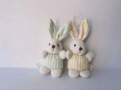 12cm stuffed bunny lovely and hotsale for Easter day