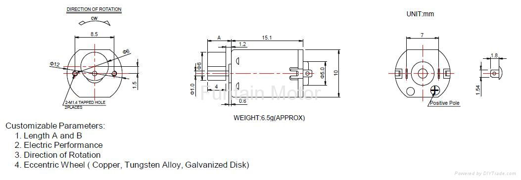 Micro DC Vibration Motor For Sex Toy 2