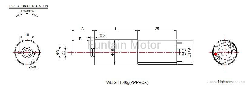 16mm plantary gear motor 2