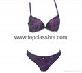 Sexy and Stylish All Lac Bra Set for