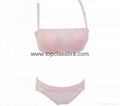 Elegant All Lace Prevent Wardrobe Malfunction Bra and Panty Set  2