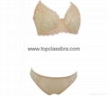 2016 Summer Stylish Ultra-Thin Lingerie Bra Set with Beautiful Embroidery  3