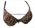 Sexy Charming Leopard Animal Print Push up Underwear