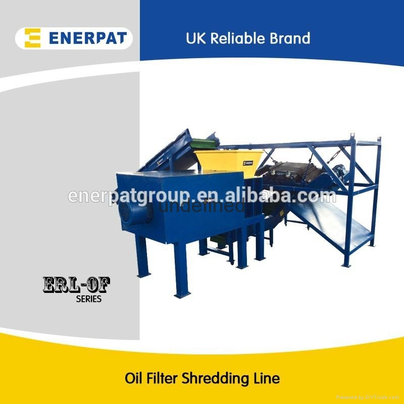 Oil filter recycling machine with CE MSB ENERPAT (China