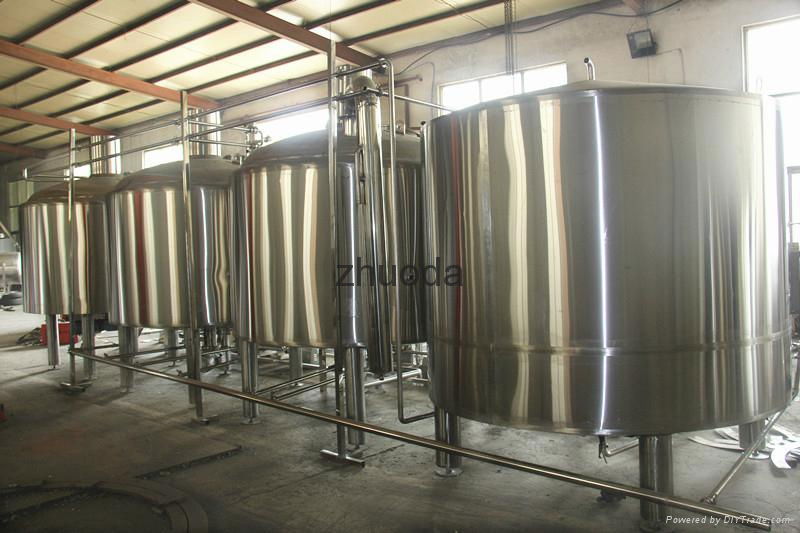 2000L large beer brewing equipment