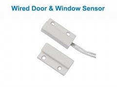 Wired Wooden Door Magnetic Contact N.C./N.O. Sensor Switch