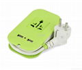 USB extension socket   2.1a USB charger  power strip  5