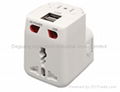 3 IN ONE travel plug  universal travel adapter  for promotion gift 3