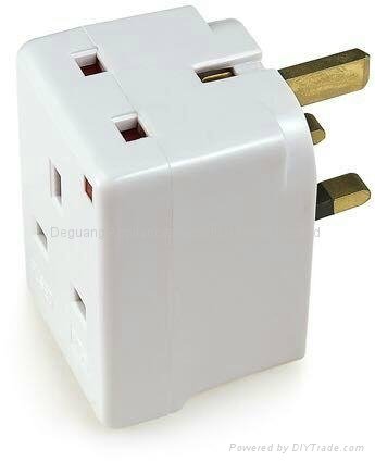 UK plug  3 converter  all in one  British electrical plug
