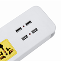 extension socket with USB port 4A usb Charger 5