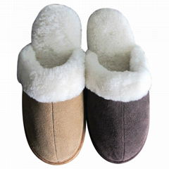 羊羔绒保暖棉拖鞋