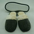 Men Fleece Indoor Slippers with Plush Hair on Mouth 2