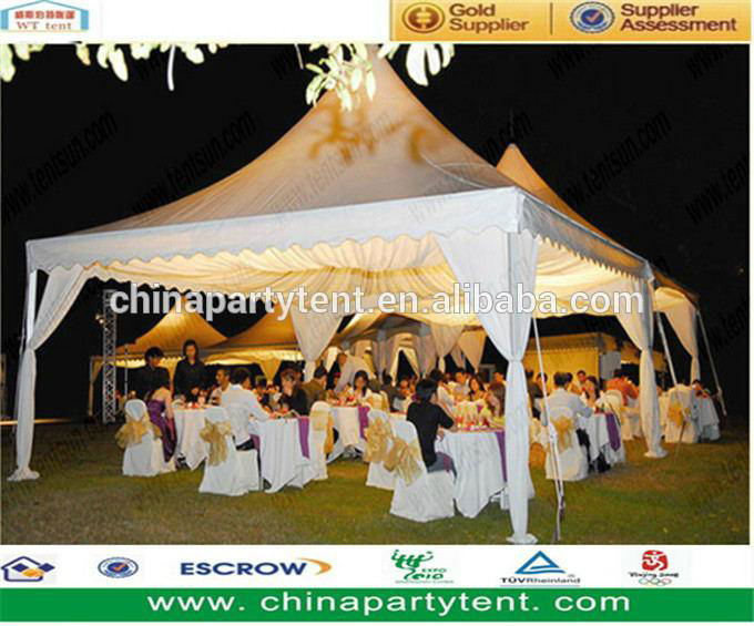 Aluminum wedding party modern pagoda tent factory price