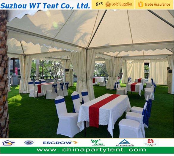 Aluminum wedding party modern pagoda tent factory price 2
