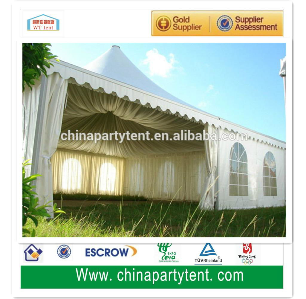Aluminum wedding party modern pagoda tent factory price 5