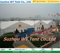 China supply large event tents with curtains for sale exhibition marquee 5