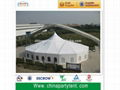 2017 New Designed Outdoor Polygonal Marquee Tent for Yuma concert Solut 3