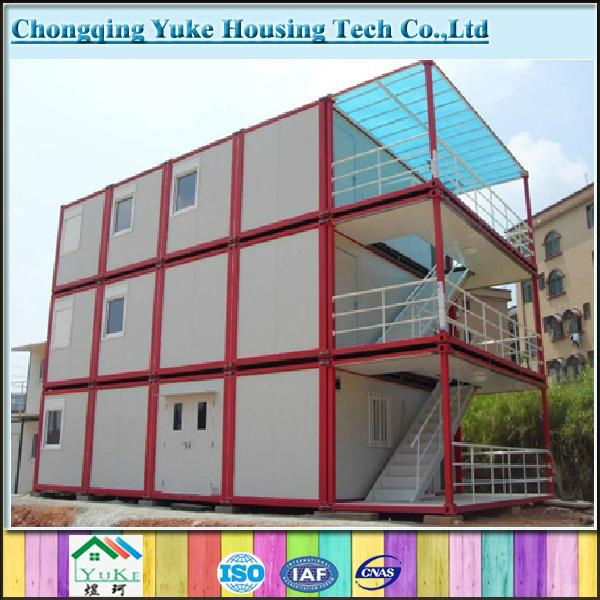 Popular White Shipping Container House For Sale 4