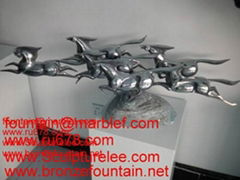 stainless steel sculpture