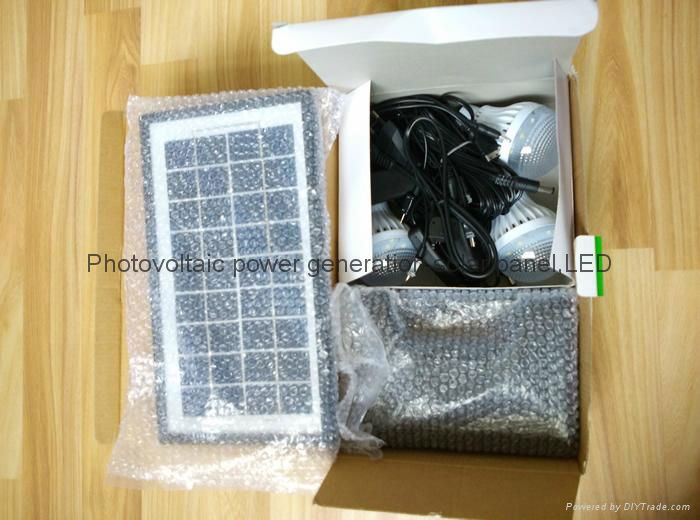 6w LED solar lighting kit