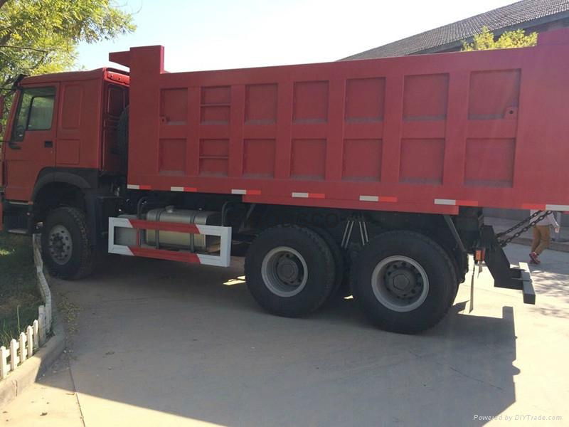 336hp howo dump truck with high quality in Ethiopia ZZ3257N3447A1 2
