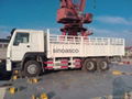 371HP Sinotruck HOWO heavy truck Cargo truck for Ethiopia market