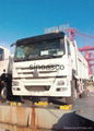 371HP Sinotruck HOWO heavy truck Cargo truck for Ethiopia market