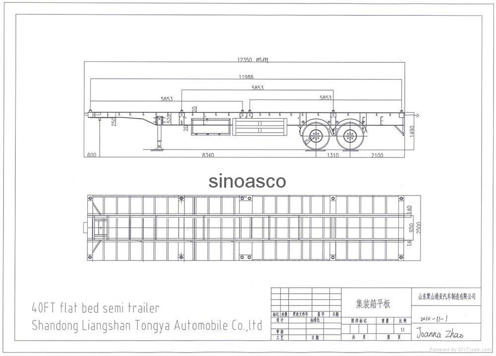 flatbed semi trailer 3