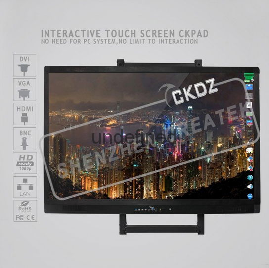 70'' CKPAD cheap Touch Screen Monitor with 10 points touch 