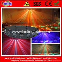 7 Lens RGBWY dj led project disco lights