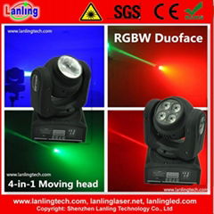 44W RGBW Washer+Beam Duoface Moving-Head LED light