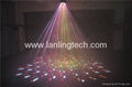 MixLEDLaser 8*3W White LED Strobe + 5*3W RGBWY LED Effect + 150mW RG 12Gobo Lase 3