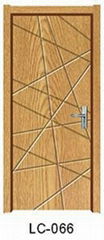 high quality and low price pvc wood door