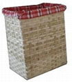 Hand Made Bamboo Laundry Basket 3