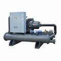 Water cooled screw chiller, water to water screw chiller 1