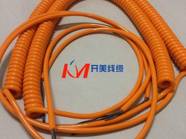 Spiral cable/PURSpiral cable